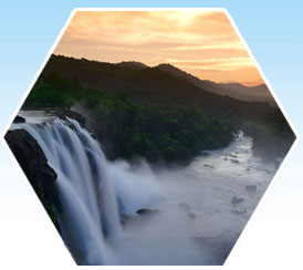 waterfalls